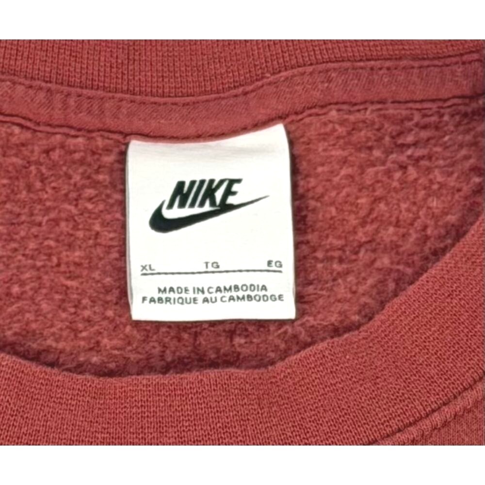 Nike Air Men's XL Crewneck Sweatshirt Get Over Your Fear Of Heights - Picture 6 of 8